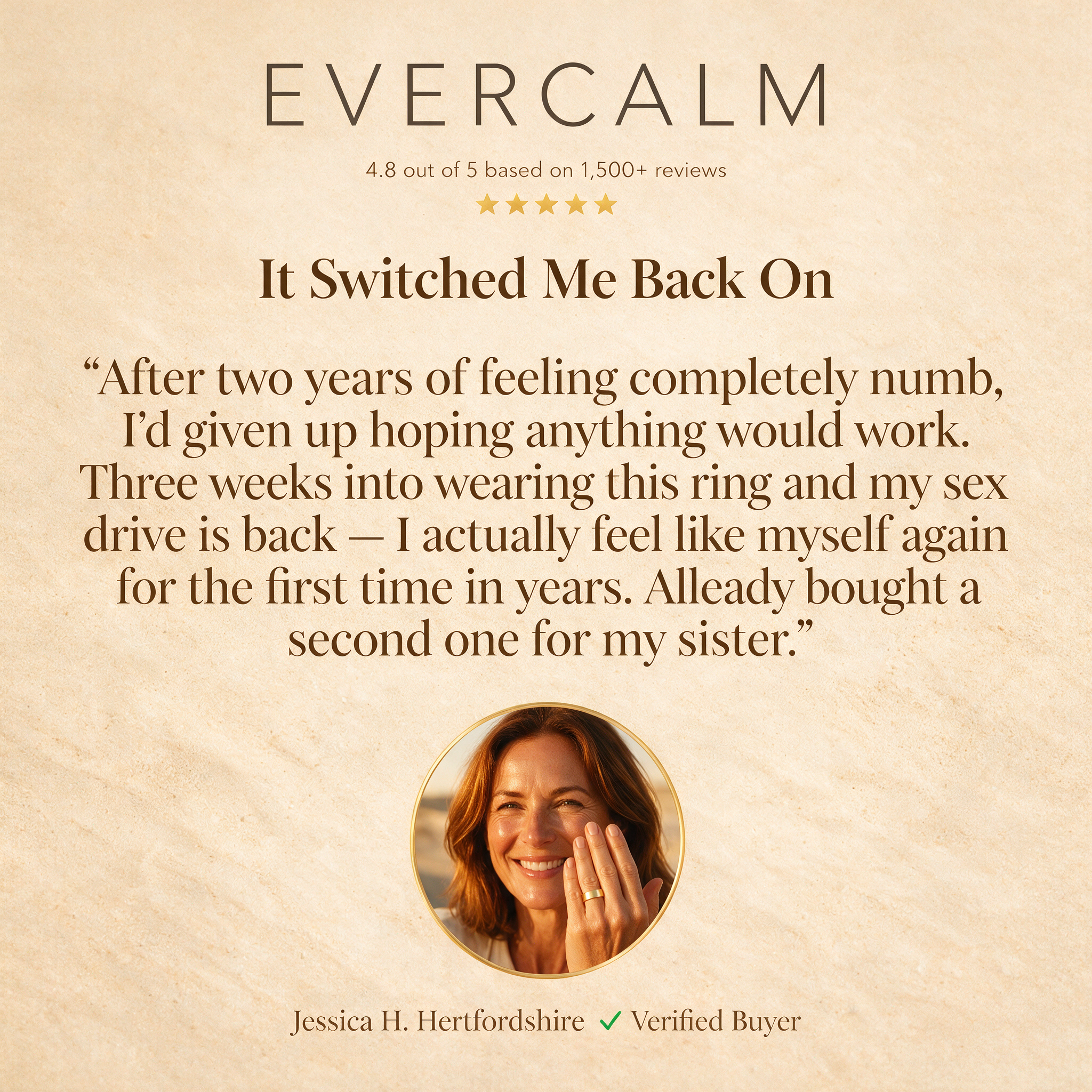 EverCalm Ring - Your Everyday Menopause Solution